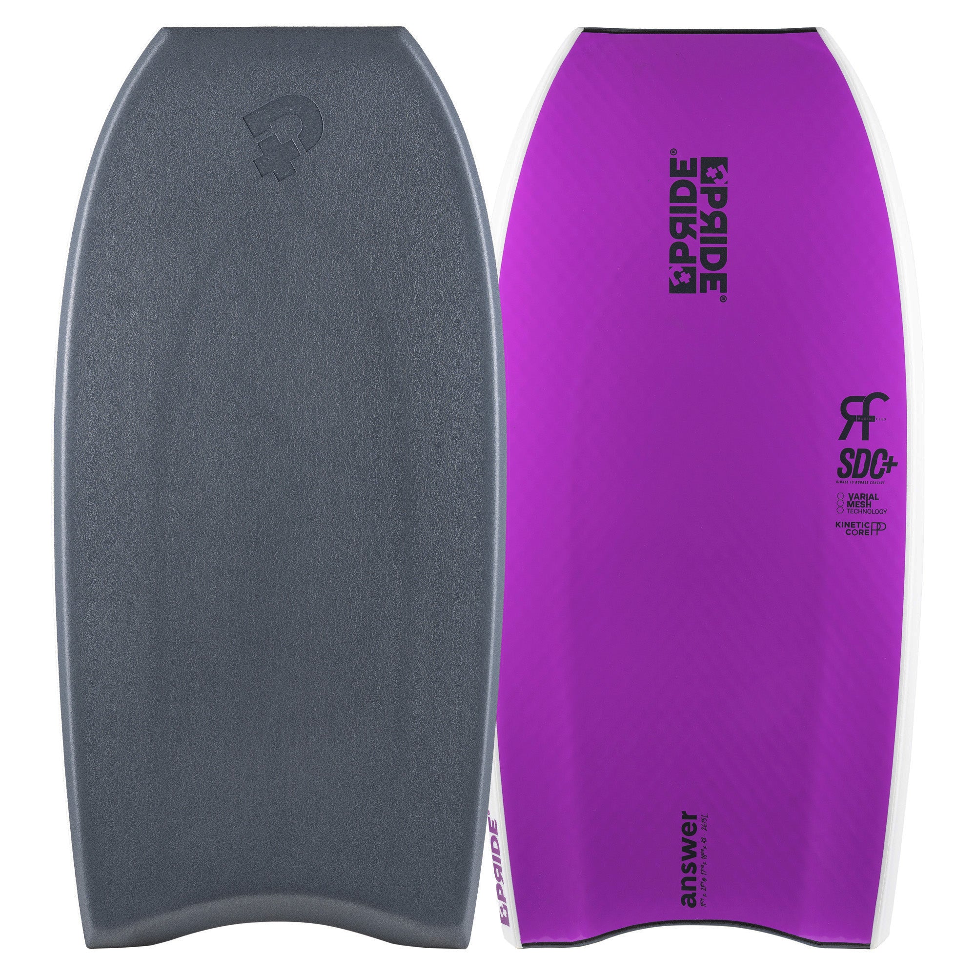 BODYBOARD PRIDE ANSWER PP RADIAL FLEX SDC+ VARIAL