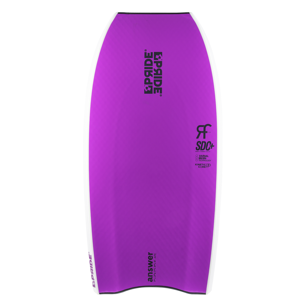 BODYBOARD PRIDE ANSWER PP RADIAL FLEX SDC+ VARIAL all-groups