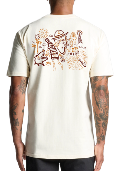PRIDE TEE "Lazy Dog" x PIERRE MARRE
