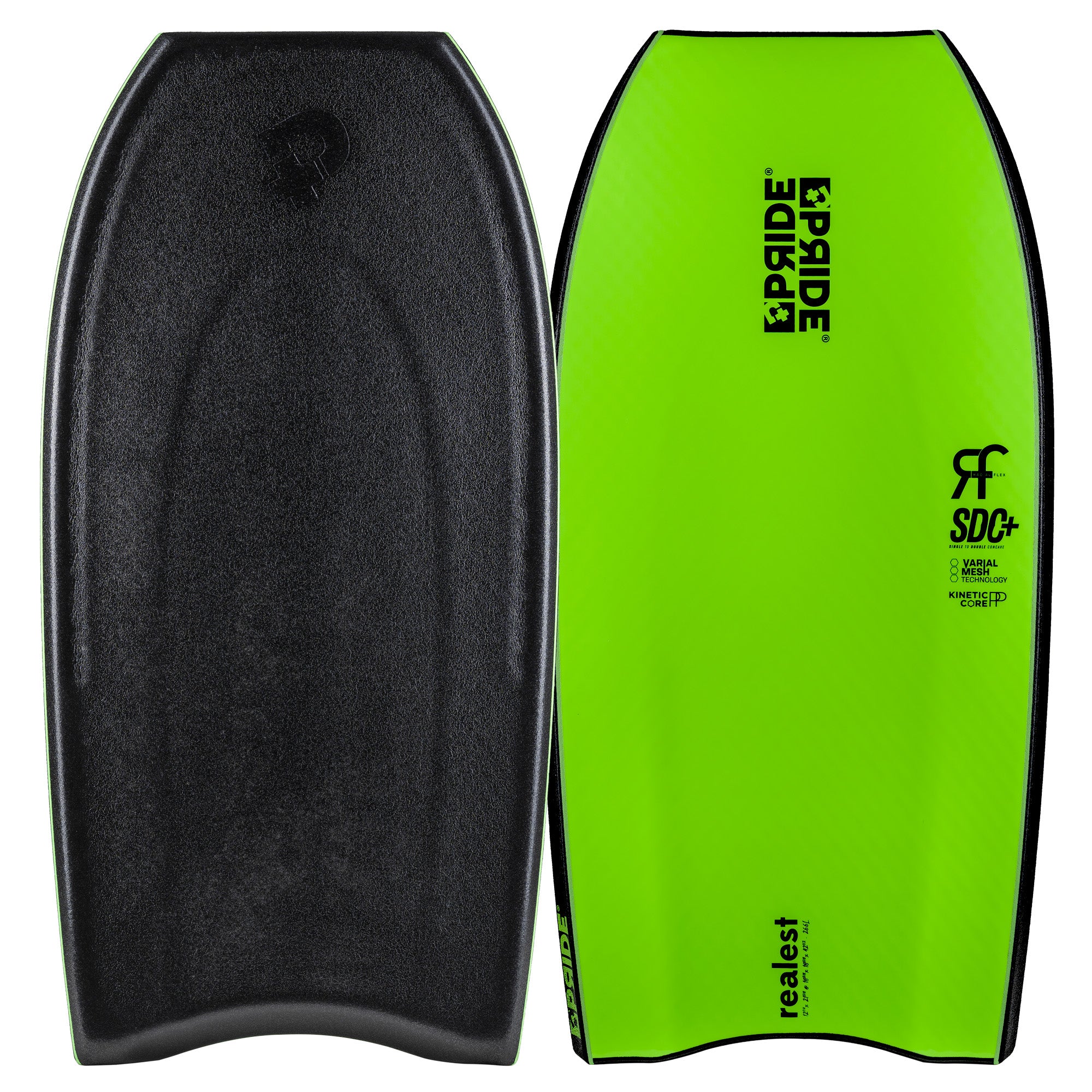 BODYBOARD PRIDE REALEST PP RADIAL FLEX SDC+ VARIAL