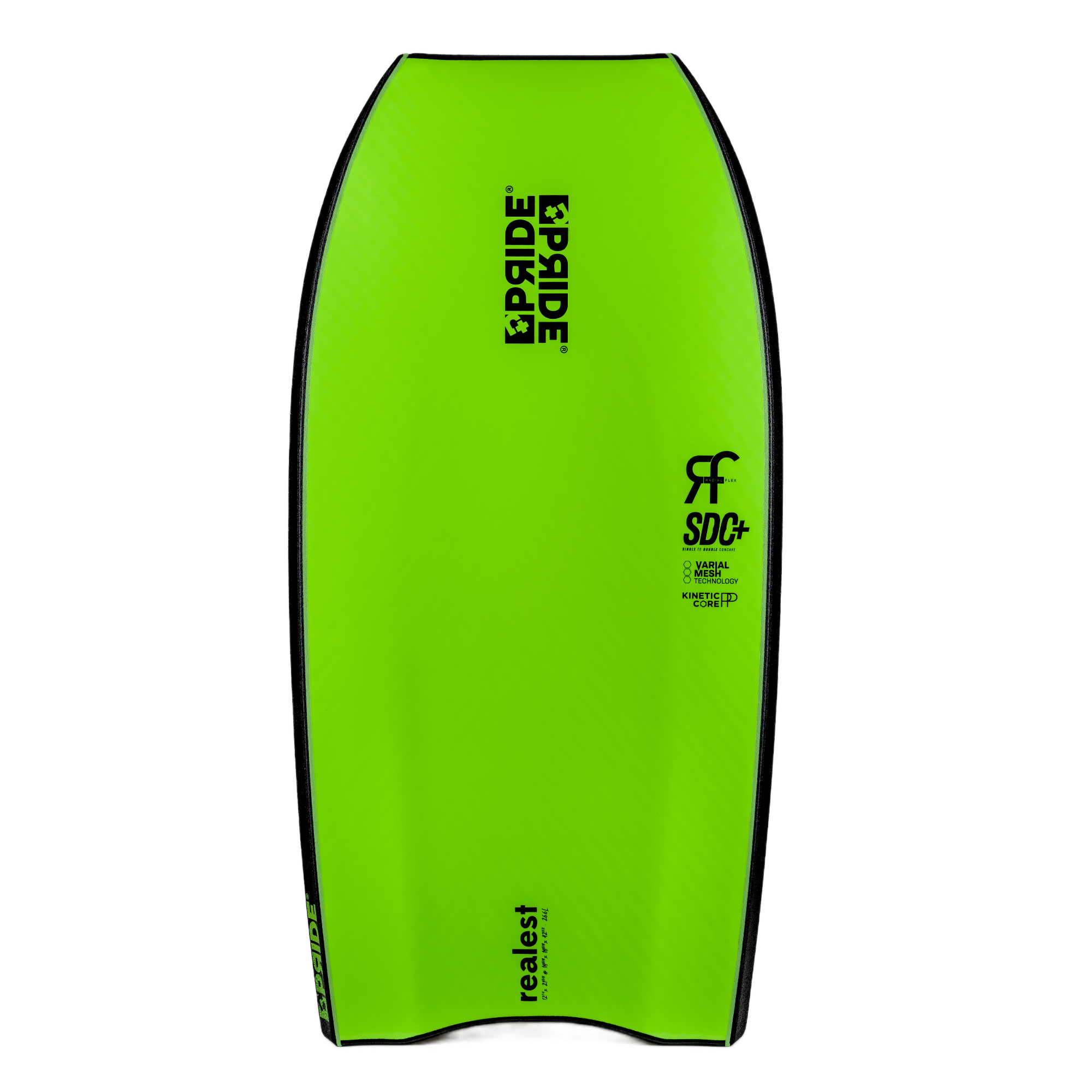 BODYBOARD PRIDE REALEST PP RADIAL FLEX SDC+ VARIAL