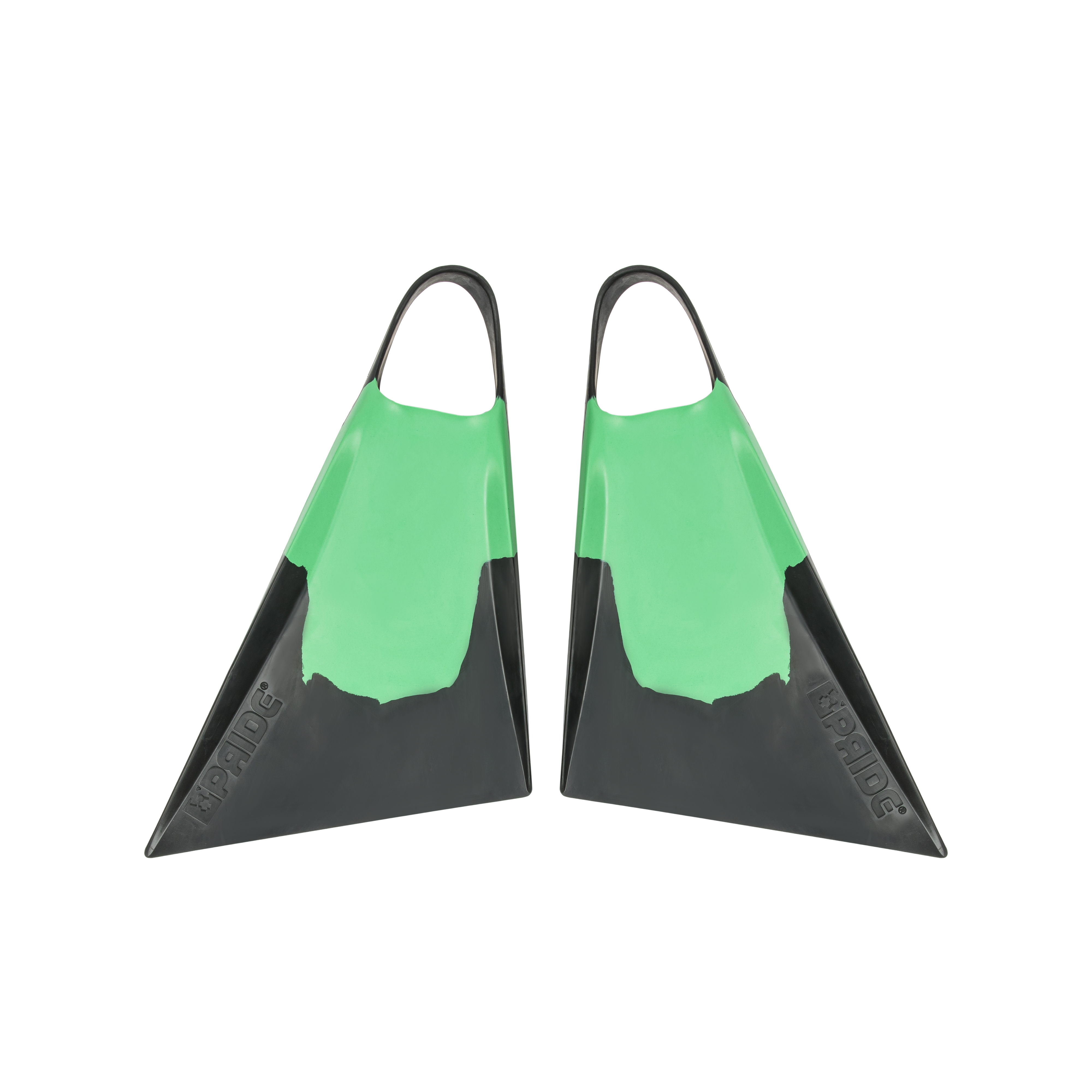 V3 Vulcan Bodyboard Swim Fins – Green/Black | Eco Swim Fins for