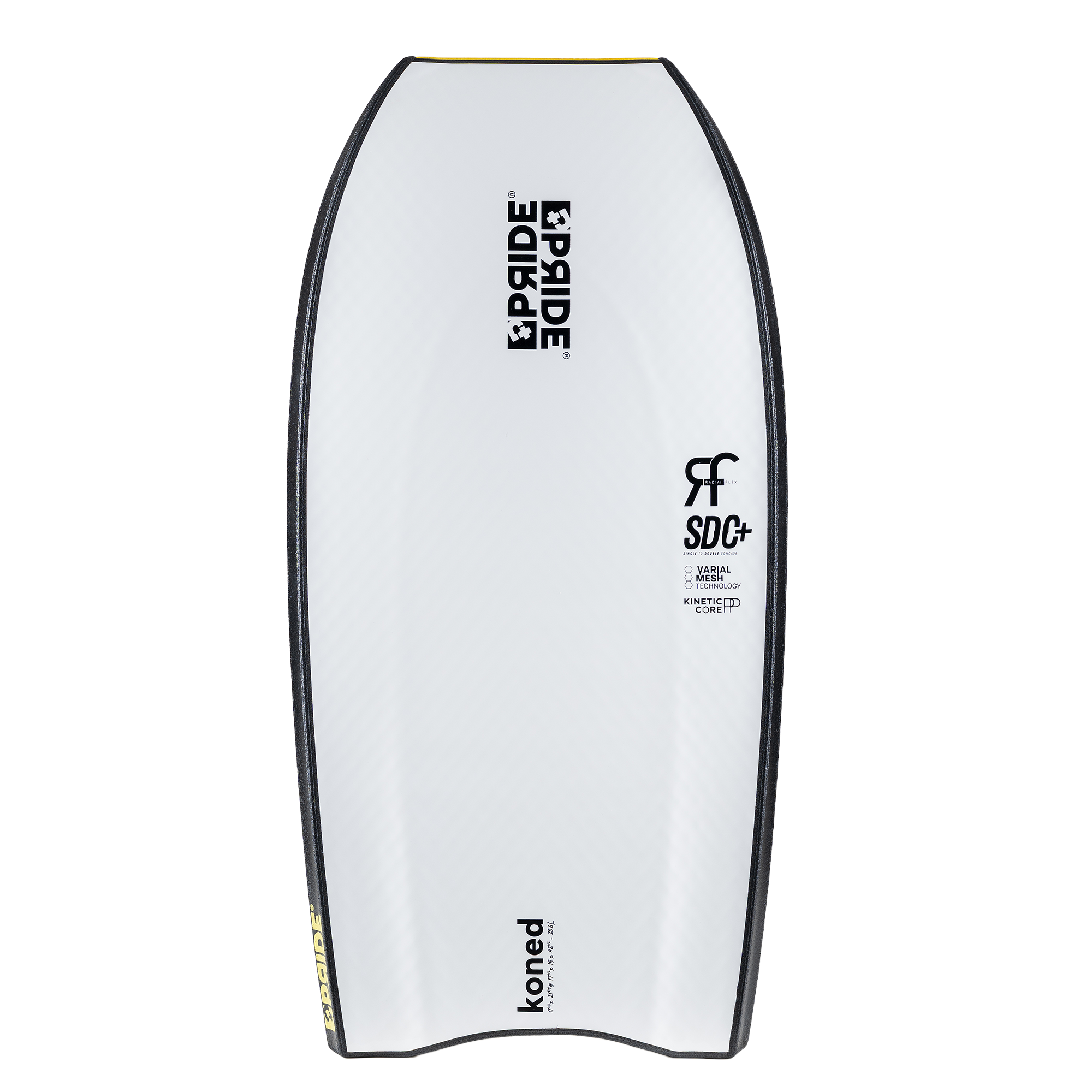 BODYBOARD PRIDE KONED PP RADIAL FLEX SDC+ VARIAL