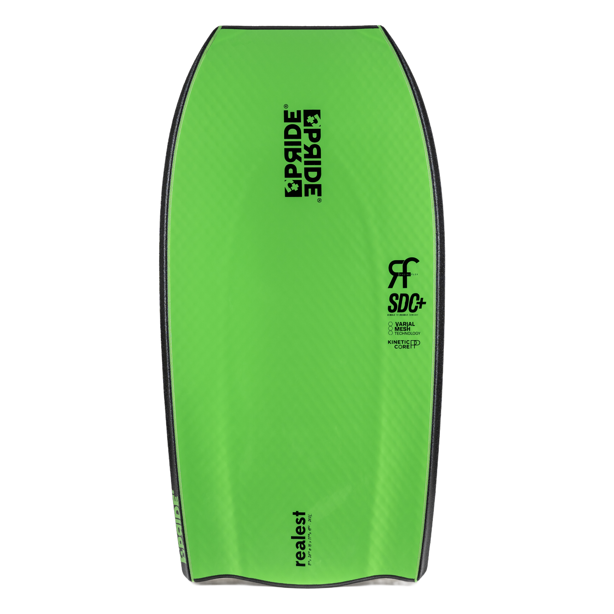 BODYBOARD PRIDE REALEST PP RADIAL FLEX SDC+ VARIAL BAT