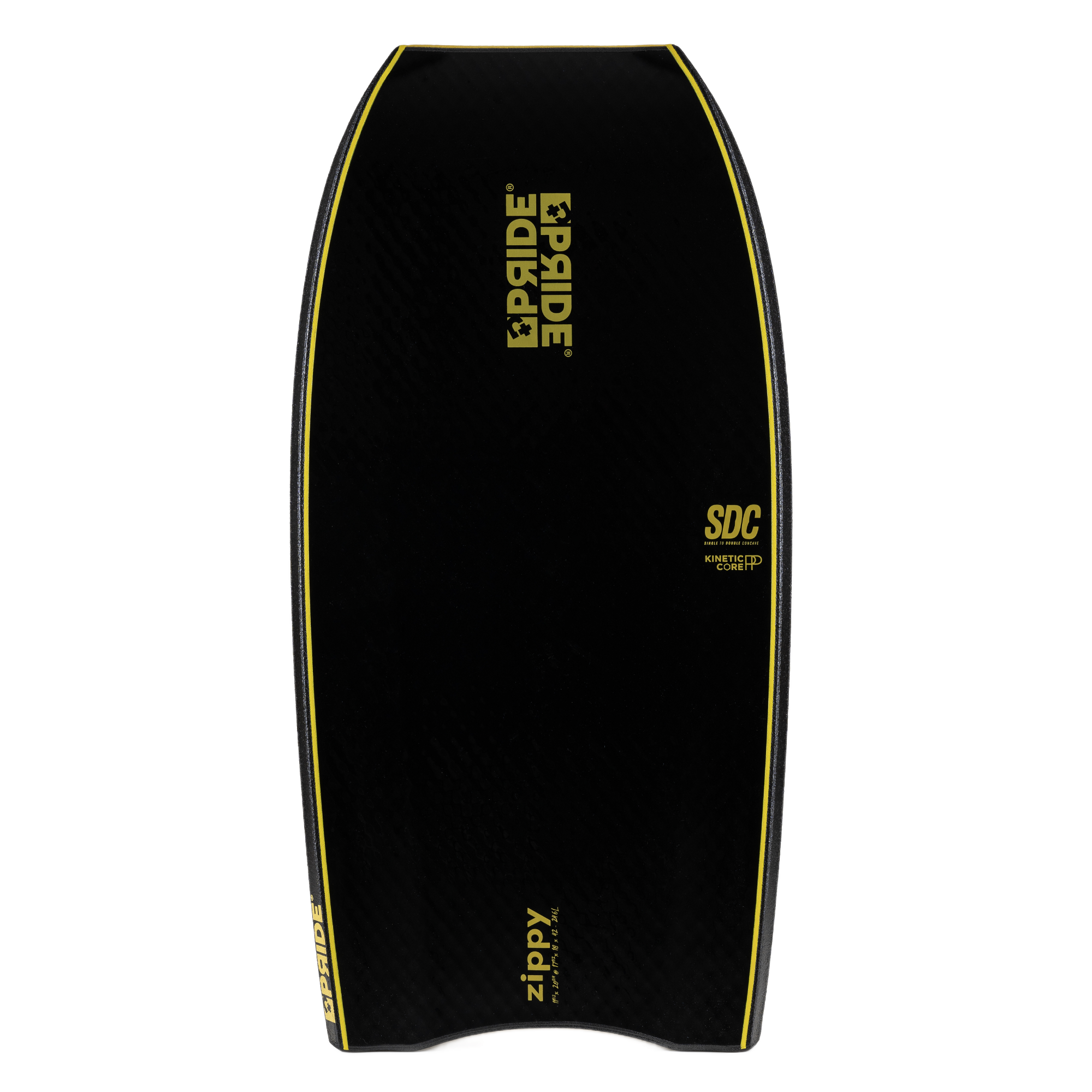 BODYBOARD PRIDE ZIPPY PP SDC 2x STRINGER