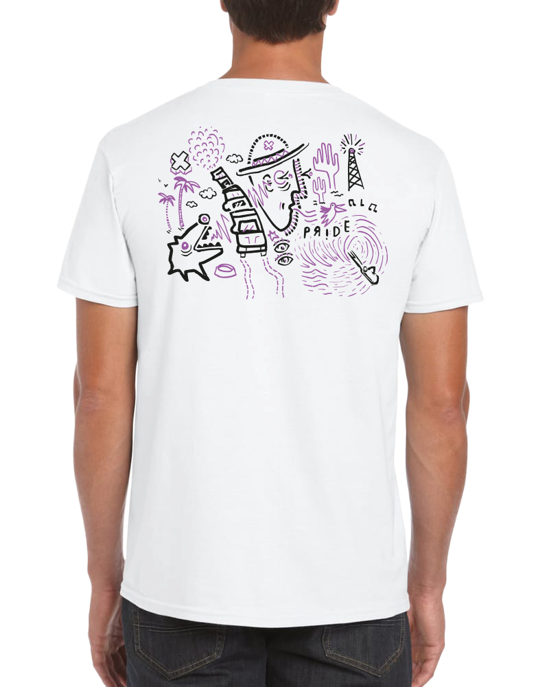 PRIDE TEE "Lazy Dog" x PIERRE MARRE