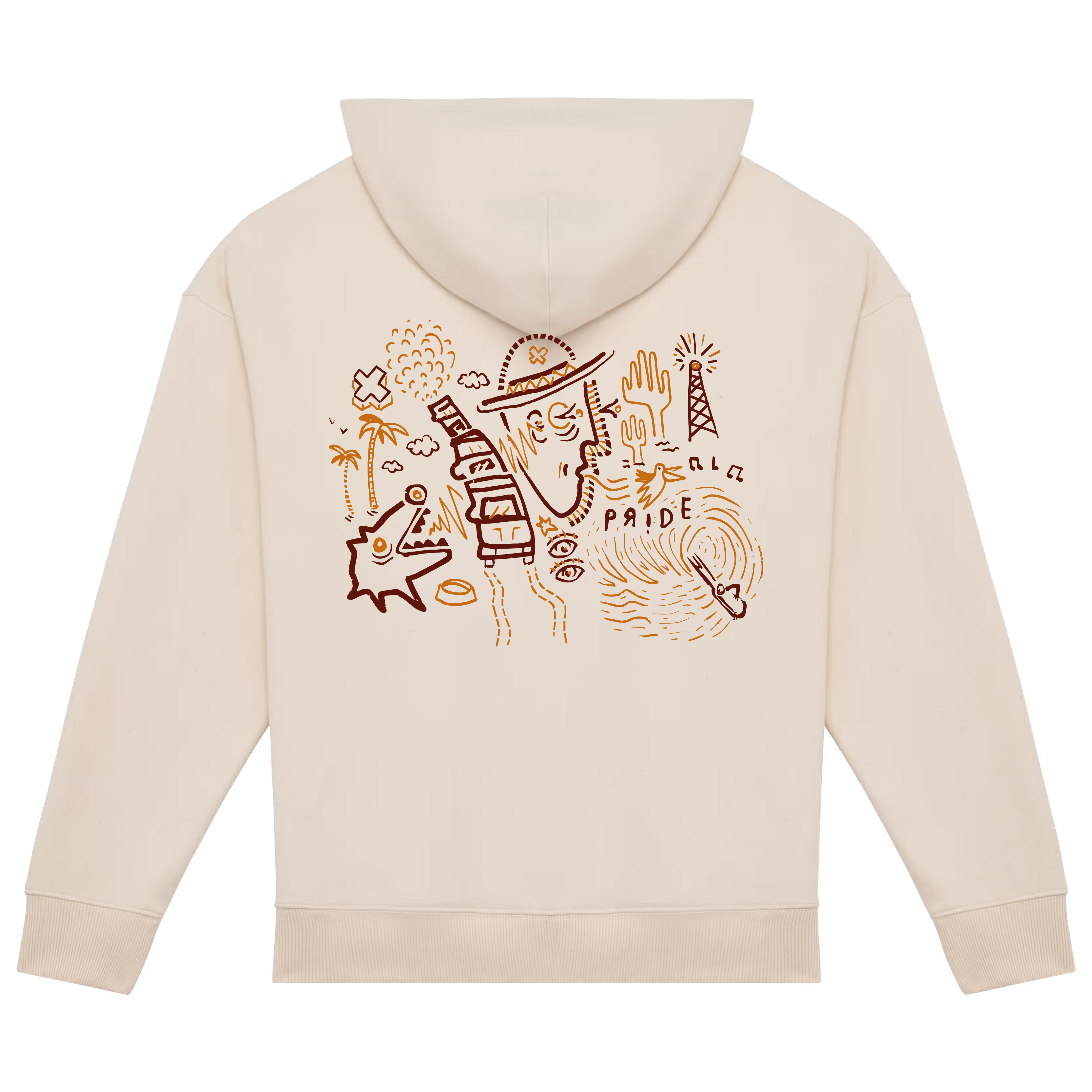 PRIDE HOODIE "LAZY DOG" x PIERRE MARRE